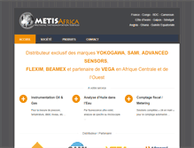 Tablet Screenshot of metisafrica.com